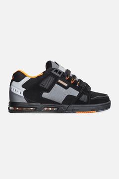 Tenis Skate Globe Mexico Sabre Black Grey Orange