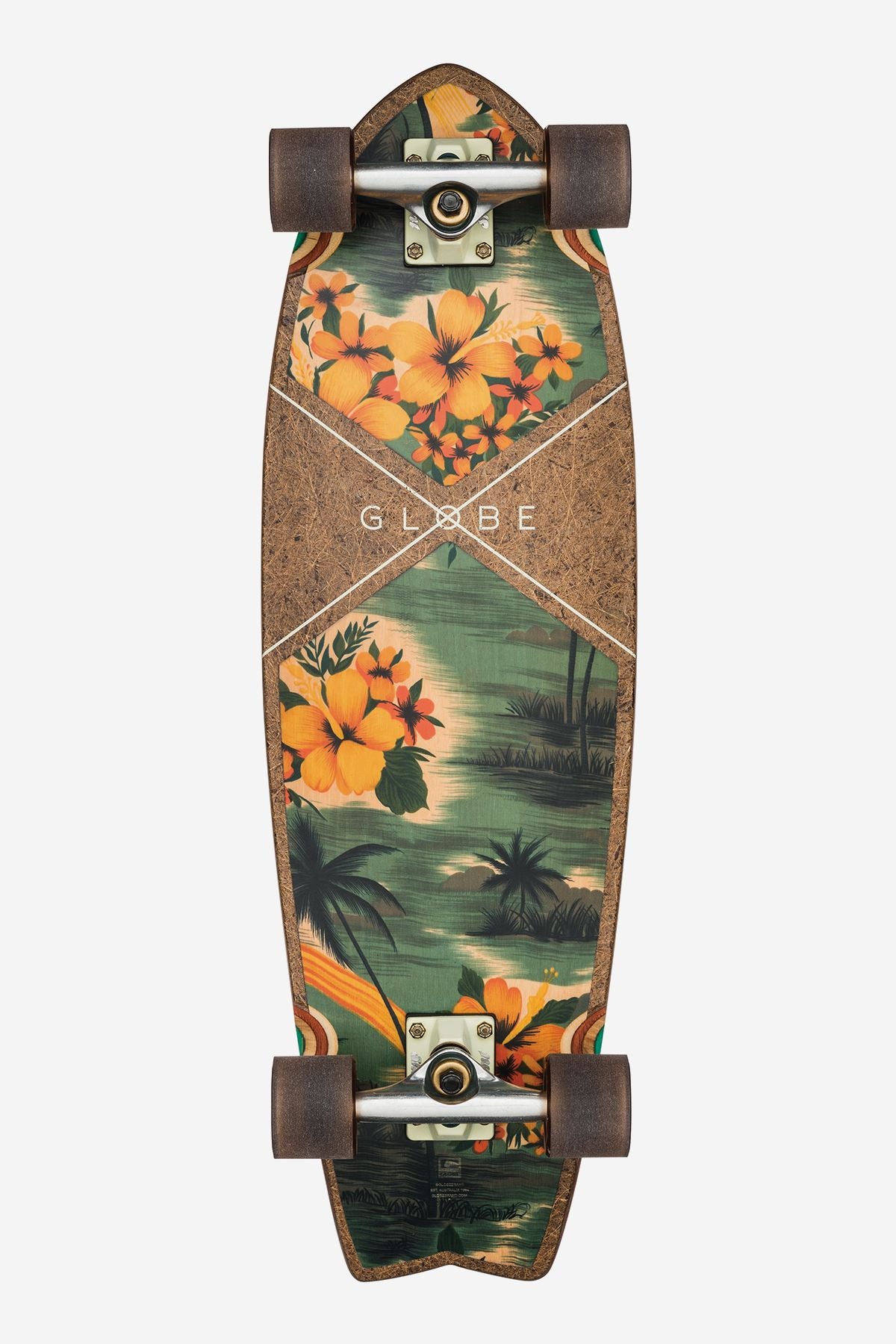 Cruiser Skateboards Globe Sun City 30" Marrom | Mexico-862415