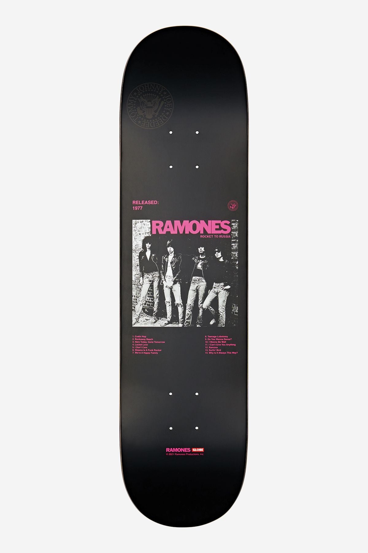 Skateboard Decks Globe G2 8.0" Ramones Negros | Mexico-514037